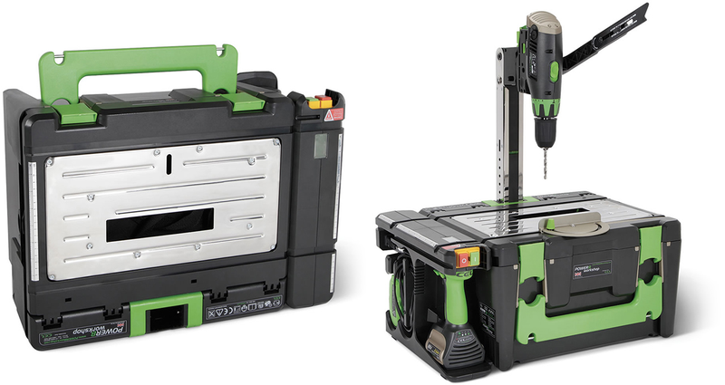 Illustration for article titled This Tiny Toolbox Transforms Into an Entire Woodshop